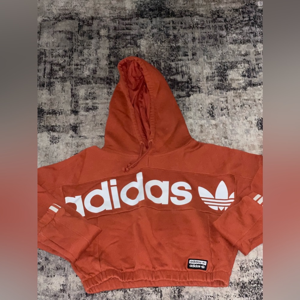 Adidas cropped hoodie